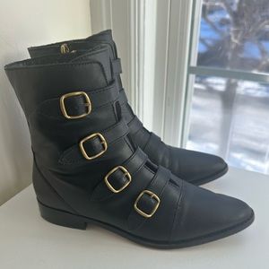 J.Crew Multi Buckle Boots
